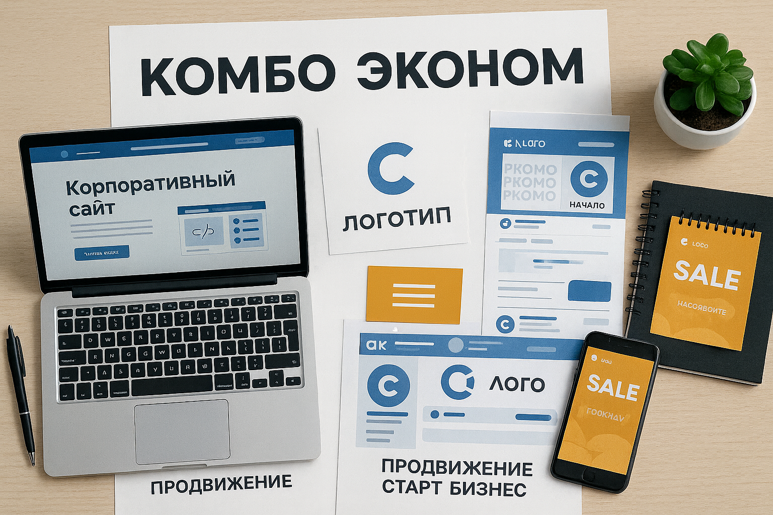 Запущено комбо-предложение «Эконом» для быстрого запуска цифровых проектов малого бизнеса Запущено комбо-предложение «Эконом» для быстрого запуска цифровых проектов малого бизнеса