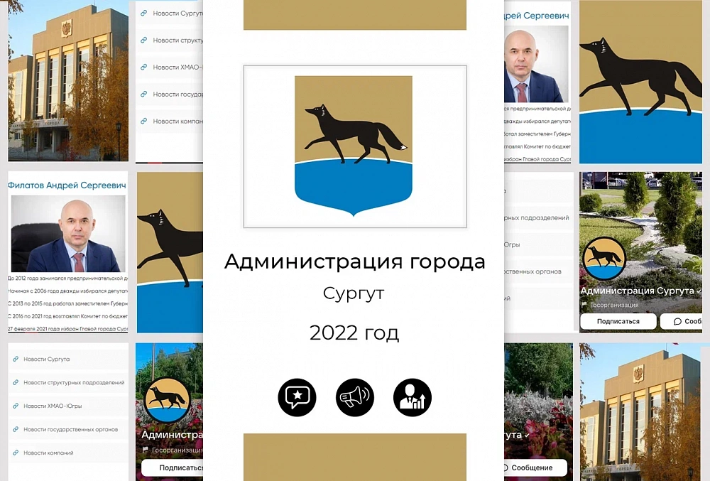 Администрация города Сургут - 2022
