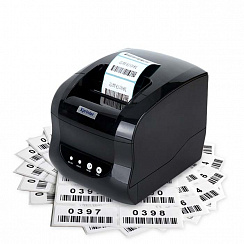 Термопринтер этикеток Xprinter XP-365B USB 20-82mm 203dpi